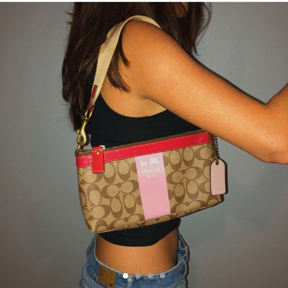 🌸COACH MINI BAG PINK INTERIOR🌸